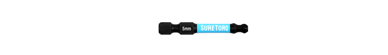 Suretorq Hex - Ball End Power Bits