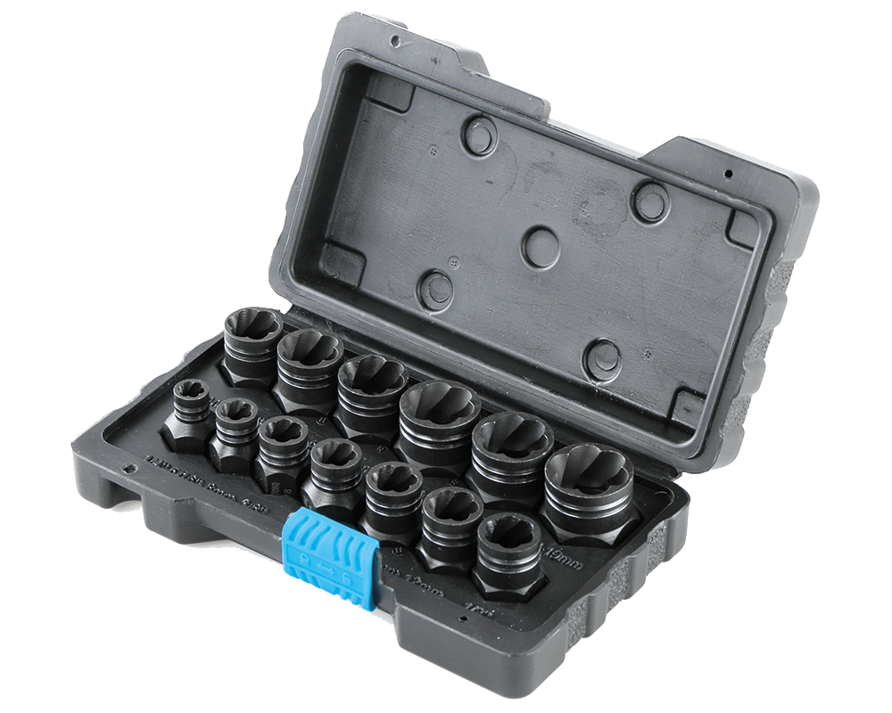 13 Piece Impact Rated Nut & Bolt Extractor Set