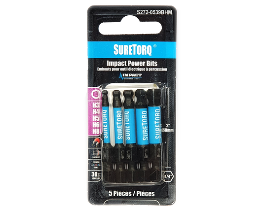 Suretorq IN-HEX BALL-END SET